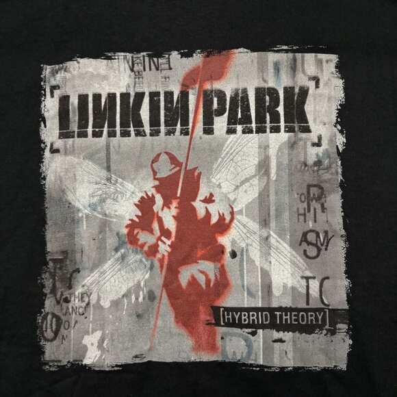 Linkin Park Hybrid Theory Album Art Nu Metal Band T-Shirt L - Picture 2 of 4